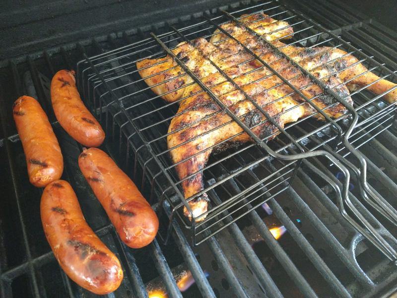 Char Broil Steel Grill Basket in the Grill Cookware department at