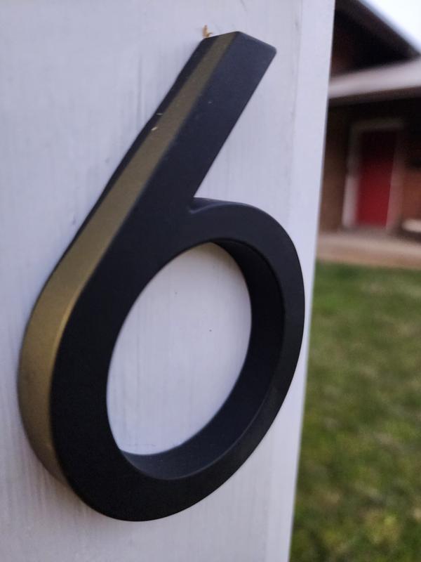 Origin 21 Urbana Park 4-in Black Number 1 33711PKBLG at Lowes.com