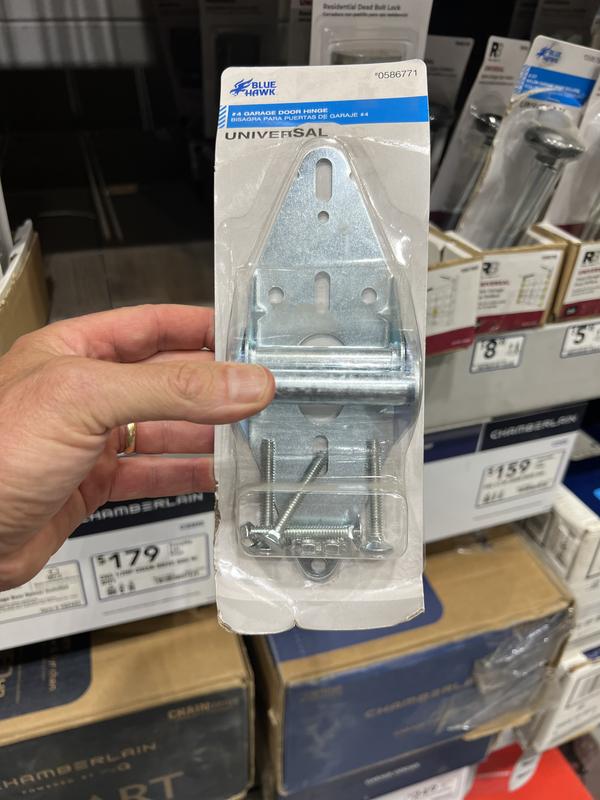 Blue Hawk Zinc Plated Steel Garage Door Hinge #3