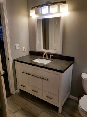 ●ONE BRILLIANT● RileyOB433Grey Riley-OB433-Grey Azzuri Riley 43-in Sea Salt Gray Undermount Single Sink