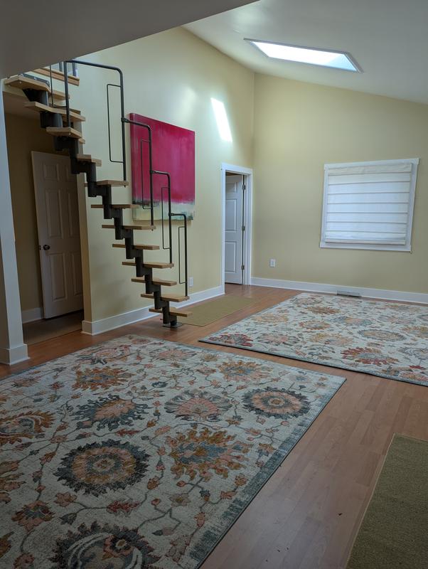 Livabliss Ankara 2 X 3 (ft) Teal Indoor Abstract Mid-century Modern ...