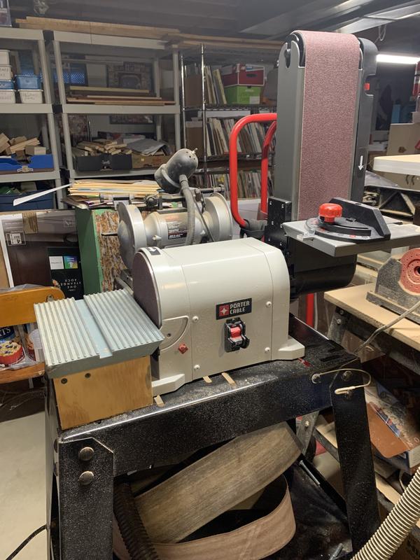 Porter cable belt disc sander sale