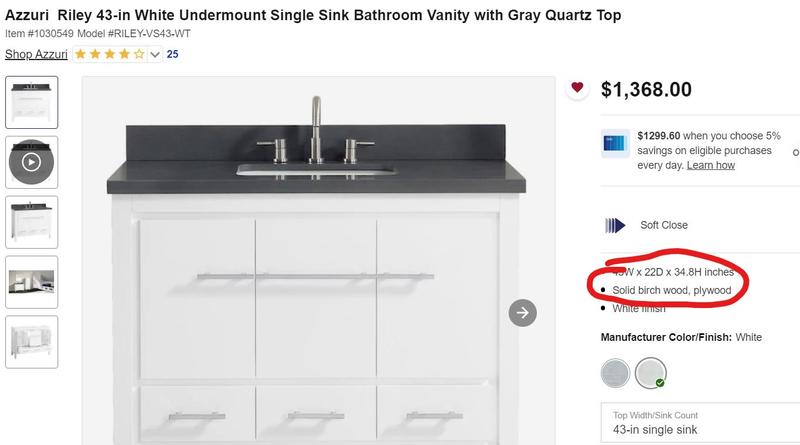 ●ONE BRILLIANT● RileyOB433Grey Riley-OB433-Grey Azzuri Riley 43-in Sea Salt Gray Undermount Single Sink