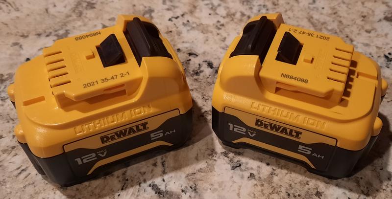 DEWALT DCB126-XJ Batterie 12 V XR Lithium 5,0 Ah