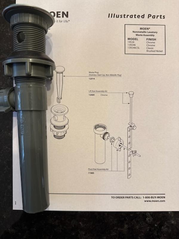 Moen Chrome Kit 14526 at Lowes.com