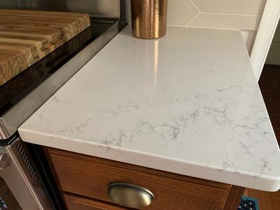 allen + roth Peaceful Quartz Kitchen Countertop Sample allen + roth Peaceful Quartz Kitchen Countertop Sample