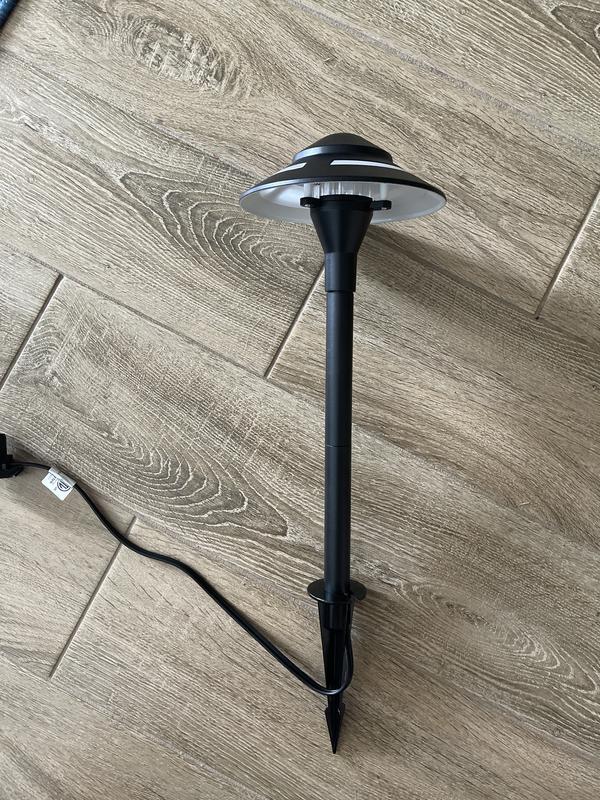 Harbor Breeze 190-Lumen 4-Watt Black Low Voltage Hardwired LED