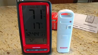 CRAFTSMAN Craftsman Digital Thermometer in the Thermometer Clocks