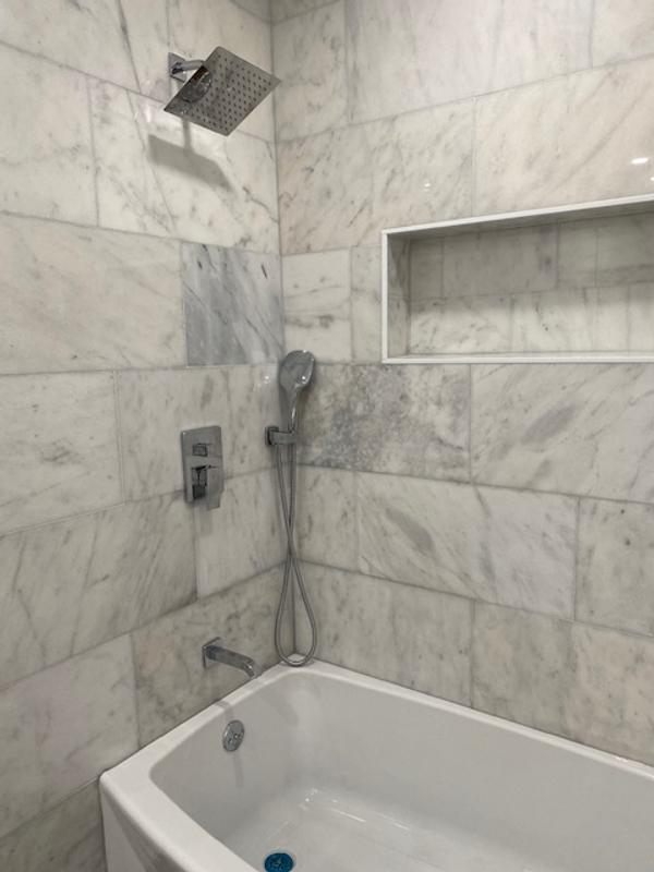 Satori Bianco Glacier 12-in x 24-in Polished Natural Stone Marble Look Tile