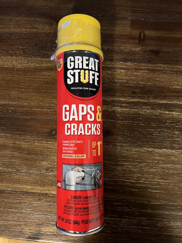 GREAT STUFF Gaps & Cracks Filler & Insulating Foam Sealant