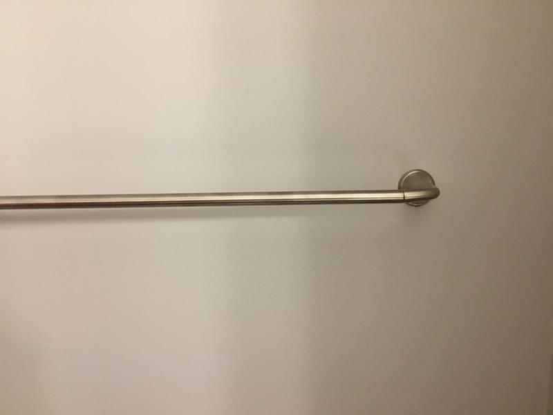 Delta Kayra 24 in Stainless Steel Wall Mount Single Towel Bar in the Towel Bars department at Lowes