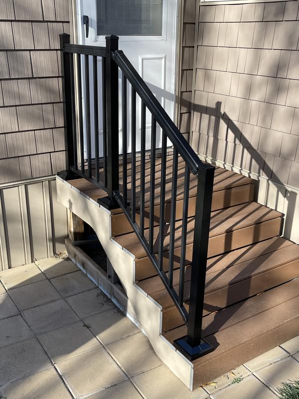 Shop Freedom VersaRail Classic Aluminum Deck Railing Collection at ...
