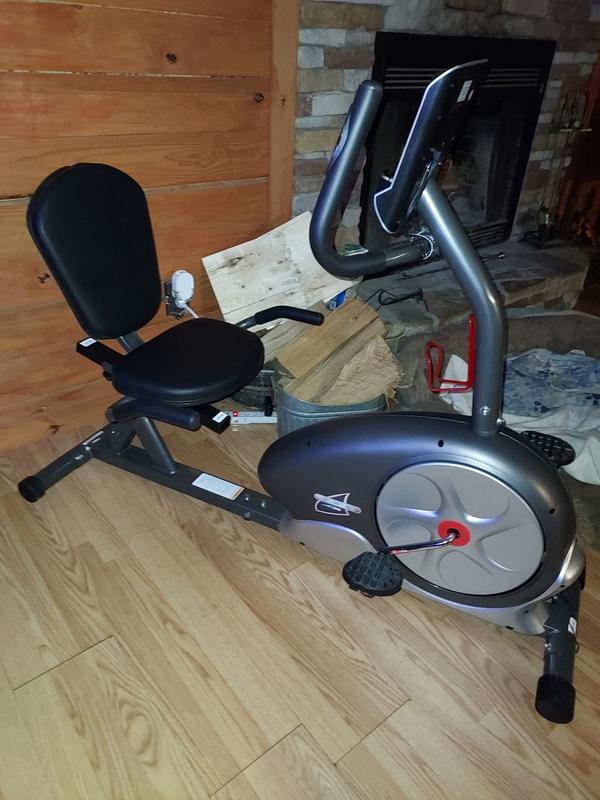 Body Flex Sports Body Champ Magnetic Recumbent Cycle Exercise Bike in the  Exercise Bikes department at