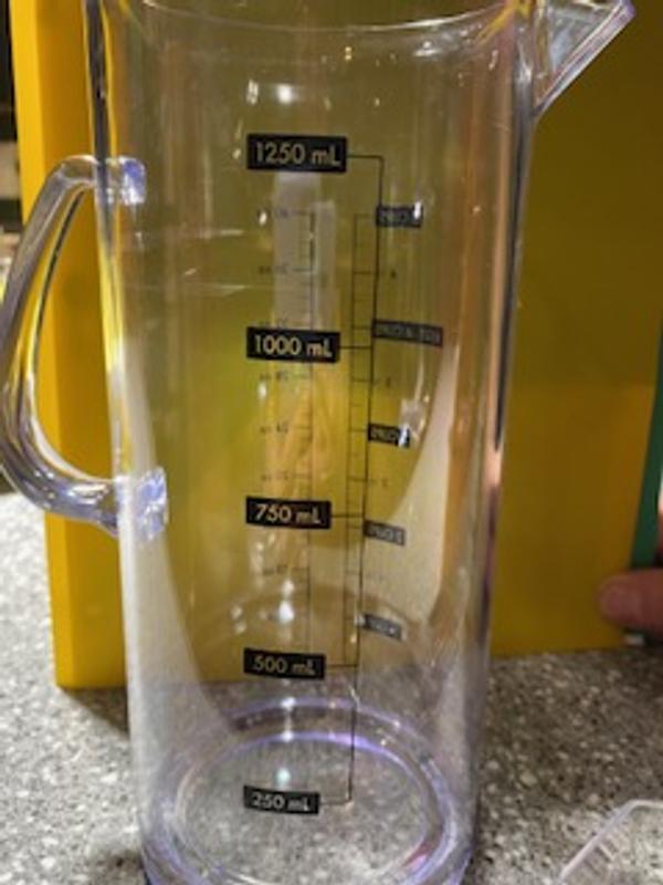 Measuring cup, glass, 750ml