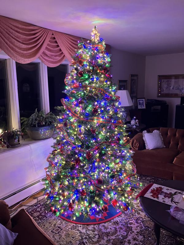 National Tree Company 7.5-ft Fraser Fir Pre-lit Artificial