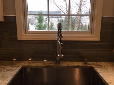 allen + roth Smoke 3-in x 12-in Glossy Glass Subway Wall Tile at Lowes.com