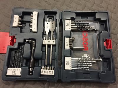 Bosch 41 piece drill bit deals set