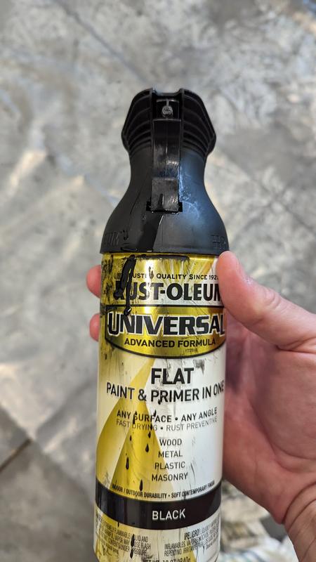 Rust-Oleum Universal Matte Farmhouse Black Spray Paint and Primer