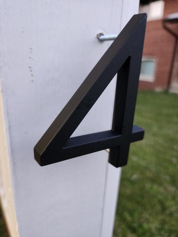 Origin 21 Urbana Park 4-in Black Number 9 33719PKBLG at Lowes.com