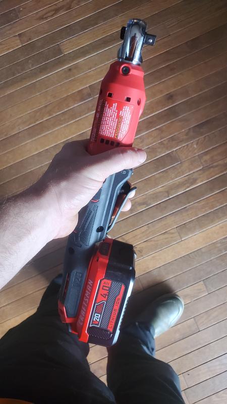 CRAFTSMAN 20 volt Max Variable Speed 3 8 in Drive Cordless Ratchet