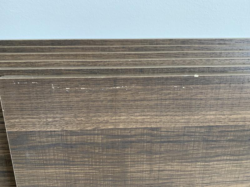 Rubbermaid Organic Ash Shelf Board 71.8-in L x 11.8-in D (1