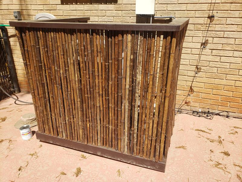 Lowes 2024 bamboo fencing