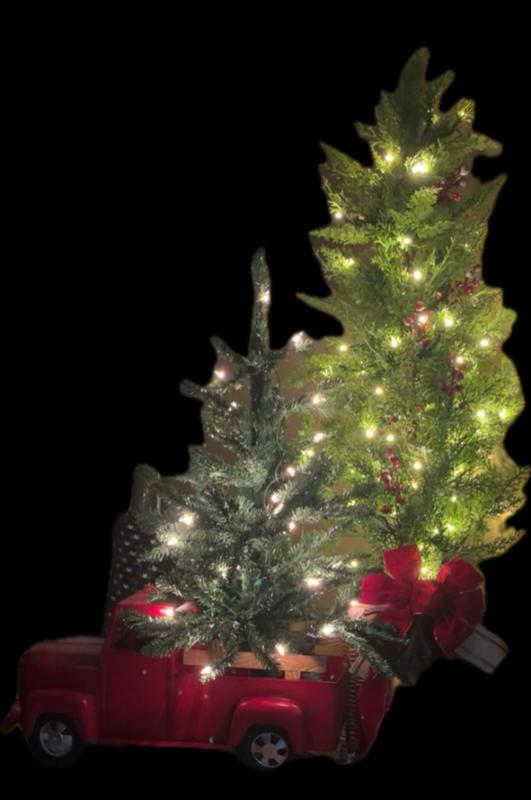 Konstsmide LED Tree Lighting, Set of 12 Cordless Tree Candles with