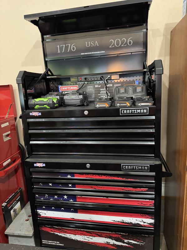 Shop CRAFTSMAN S2000 Series Rolling Tool Chest and Cabinet Combo