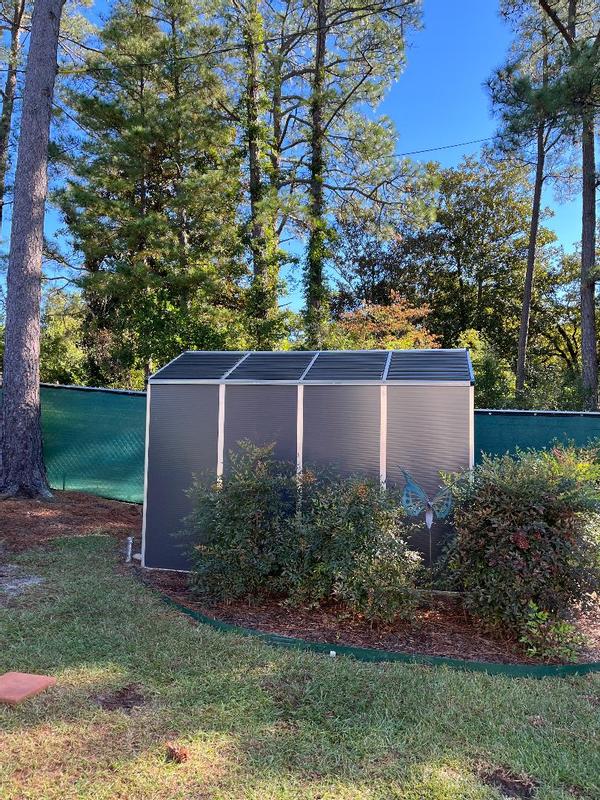 Rubicon 6' x 10' - Plastic Shed With Floor