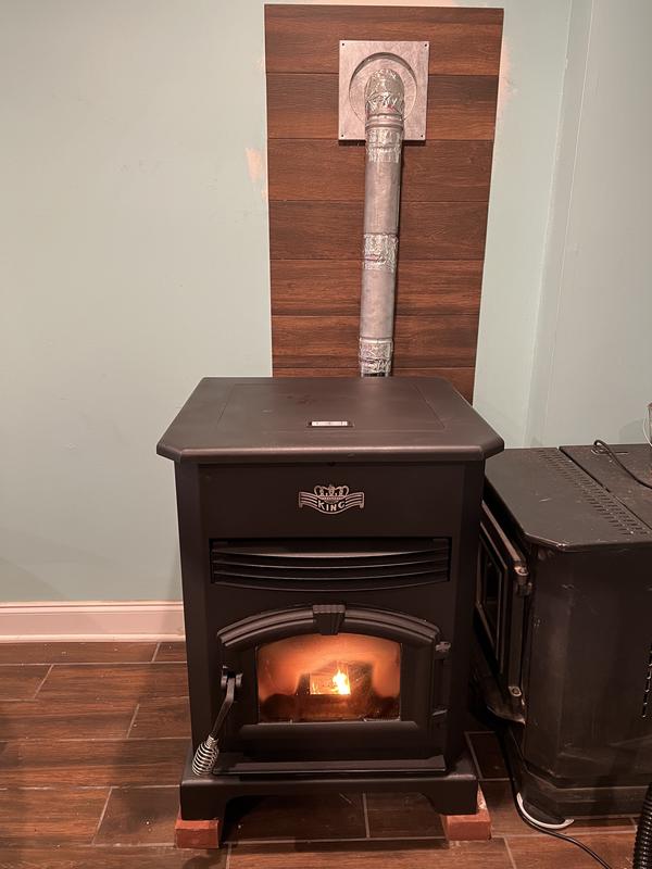 US Stove Company 2200-sq ft Pellet Stove with 130-lb Hopper (EPA Approved)  at Lowes.com
