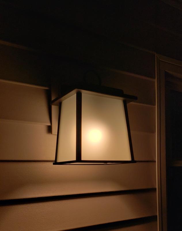 Kichler Noward 1-Light 12.25-in H Bronze Led, Outdoor Wall Light ...