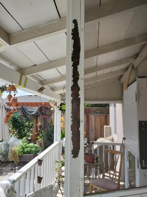 Gatehouse Pasadena 36in x 81in White Steel Surface Mount🎱 Sinta a