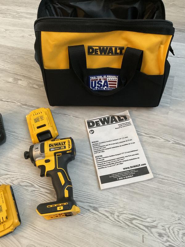 DEWALT ATOMIC 20V MAX 2-Tool Brushless Cordless Compact Drill/Driver & Impact  Driver Combo Kit with (2) 2.0 Ah Batteries & Charger - Rogers & Tenbrook