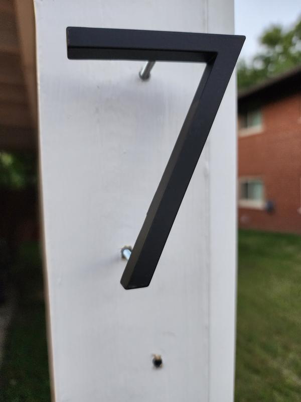 Origin 21 Urbana Park 4-in Black Number 8 33718PKBLG at Lowes.com