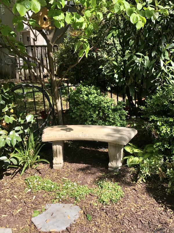 Desert Sand Garden Bench