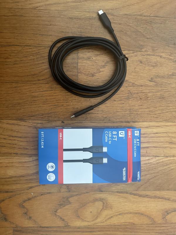 Utilitech 8-ft Usb 2 Usb-c Black Cable 8B47-3190006R-FG at Lowes.com