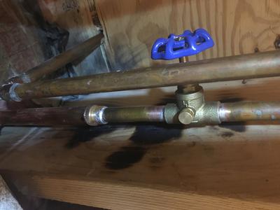 Woodford Model 17 10-in L x 1/2-in Copper Sweat Brass Anti-siphon Frost
