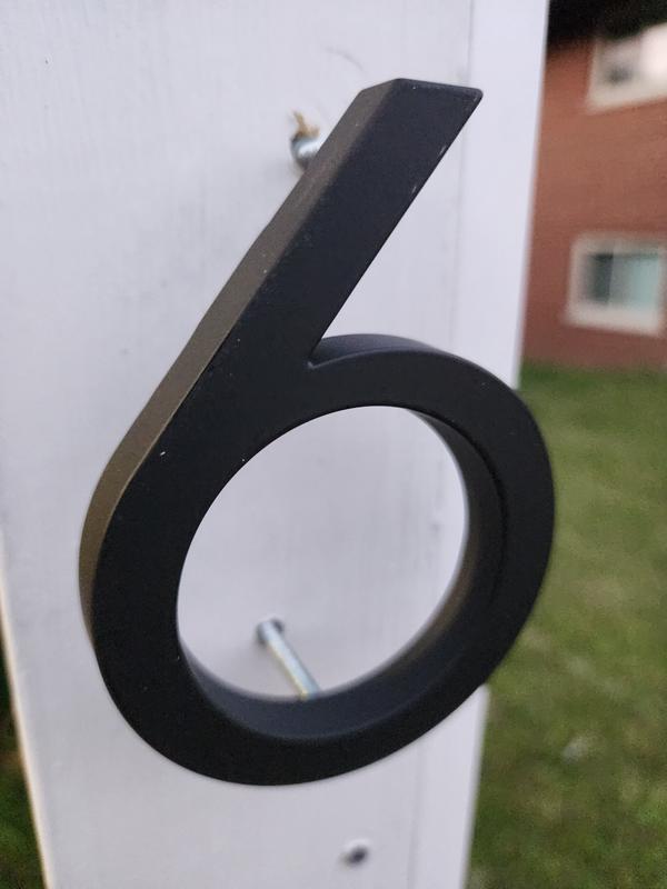 Origin 21 Urbana Park 4-in Black Number 9 33719PKBLG at Lowes.com