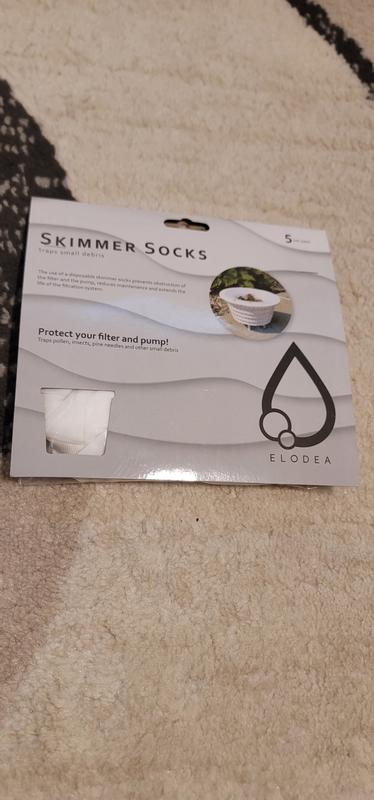 Bobasndm 10 Pack Pool Skimmer Socks, Pool Filter Socks Works