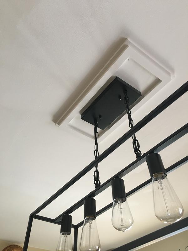 Decorative Ceiling Medallions Rectangular Shelly Lighting