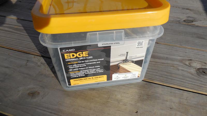 CAMO Deck in a Box 1.75-in 316 Stainless Steel Hidden Deck Fastener 500-sq ft (925-Pack)