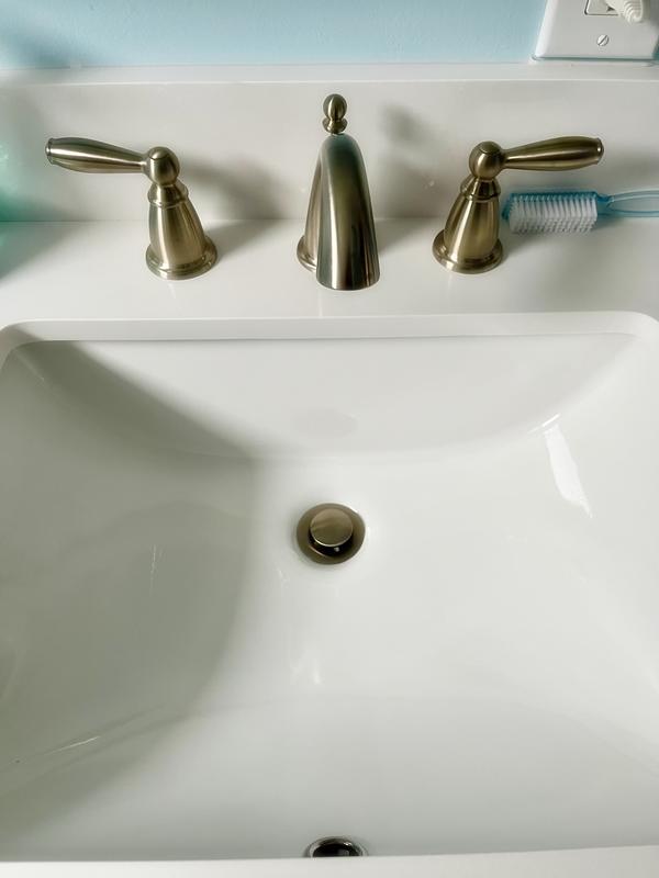 Moen Brantford™ Two Handle Widespread Bathroom Sink Faucet in Oil Rubbed Bronze (Valve Included