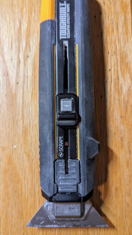 ToughBuilt - Scraper Utility Knife + 5 Blades - (TB-H4S5-01)