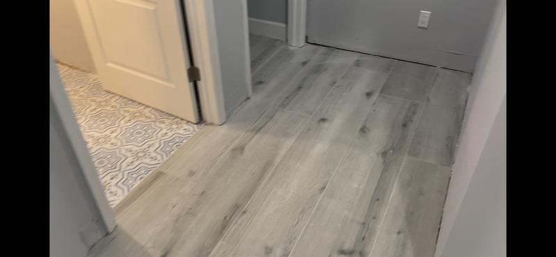 allen + roth Natural 12-in x 70-in Matte Porcelain Wood Look Floor and ...