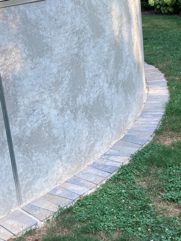 Pavestone 2-in H x 4.29-in L x 9-in D Yukon/Hard Split Face Concrete ...