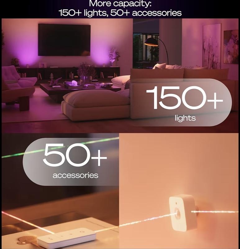 Philips Hue Hue Bridge Gen 3 in the Smart Home Bundles department