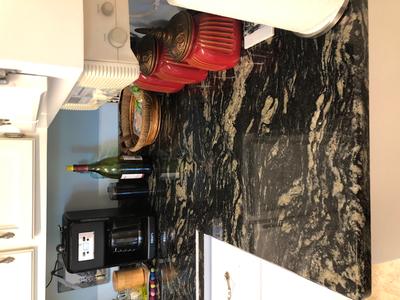SenSa Amelia Ridge Granite Kitchen Countertop Sample at Lowes.com