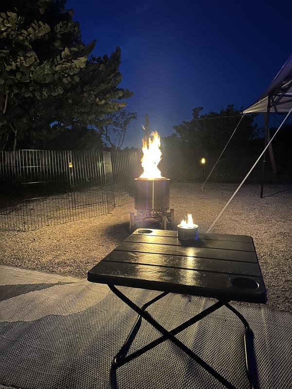 Endless Summer 2.6-in Silver Stainless Steel Tabletop Torch