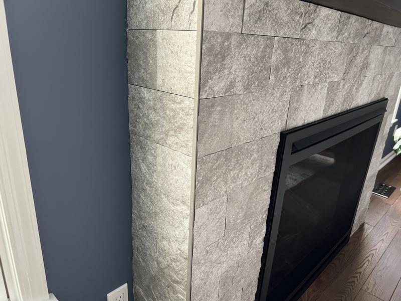 Elida Ceramica Silver Chateau 5-in x 10-in Matte Porcelain Stone Look Wall Tile (0.336-sq. ft/ Piece)