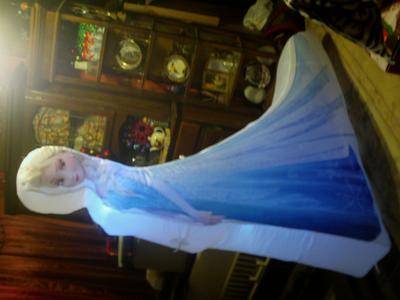 Gemmy 4.99-ft Lighted Elsa Christmas Inflatable at Lowes.com